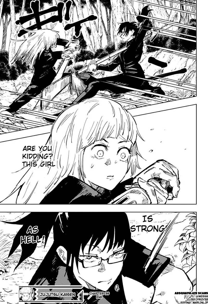 Jujutsu Kaisen Chapter 39 image 20